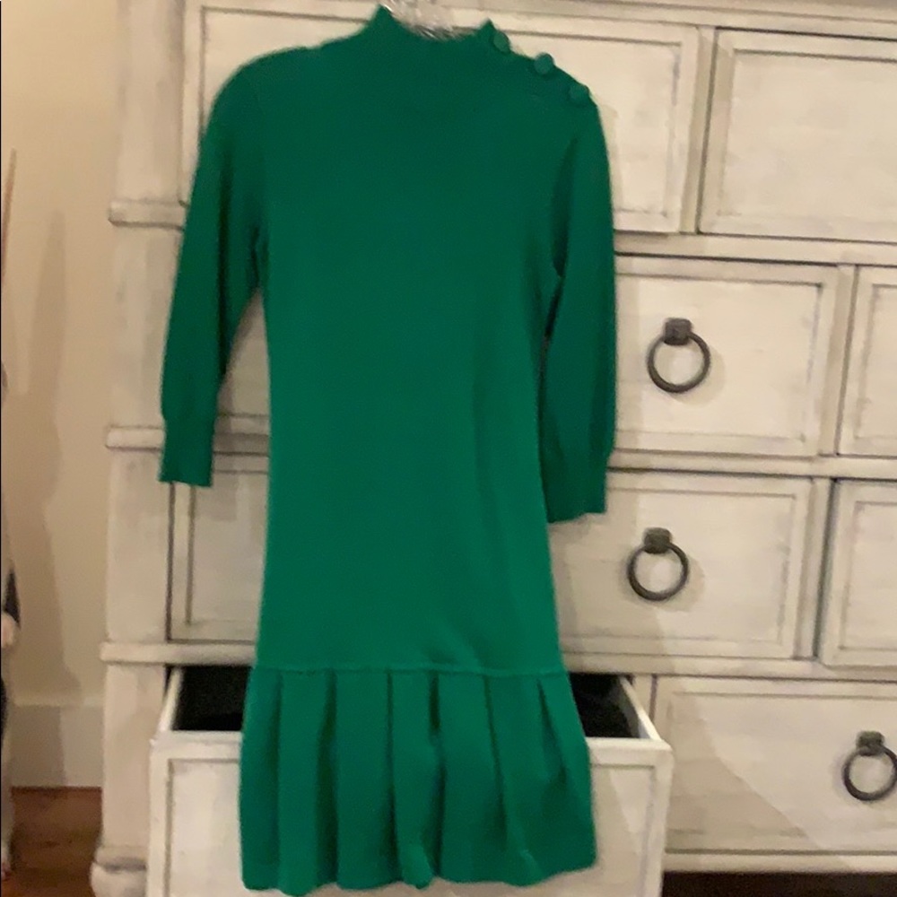 Green Gianni Bini sweater dress
